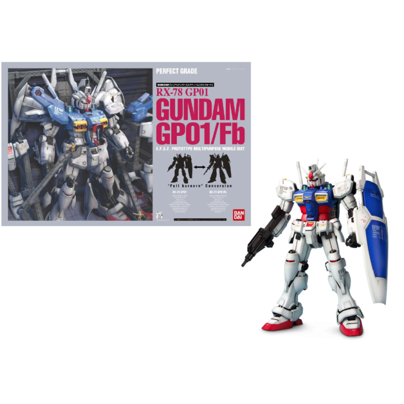 GUNDAM - PG 1/60 RX-78 Gundam GP-01/Fb - Model Kit 18cm REPROD GUNDAM - PG 1/60 RX-78 Gundam GP-01/Fb - Model Kit 18cm REPROD