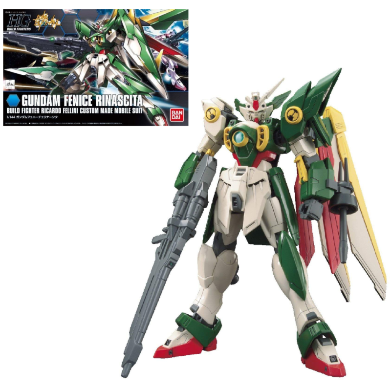 GUNDAM - HGBF 1/144 Wing Gundam Fenice - Model Kit 13cm GUNDAM - HGBF 1/144 Wing Gundam Fenice - Model Kit 13cm