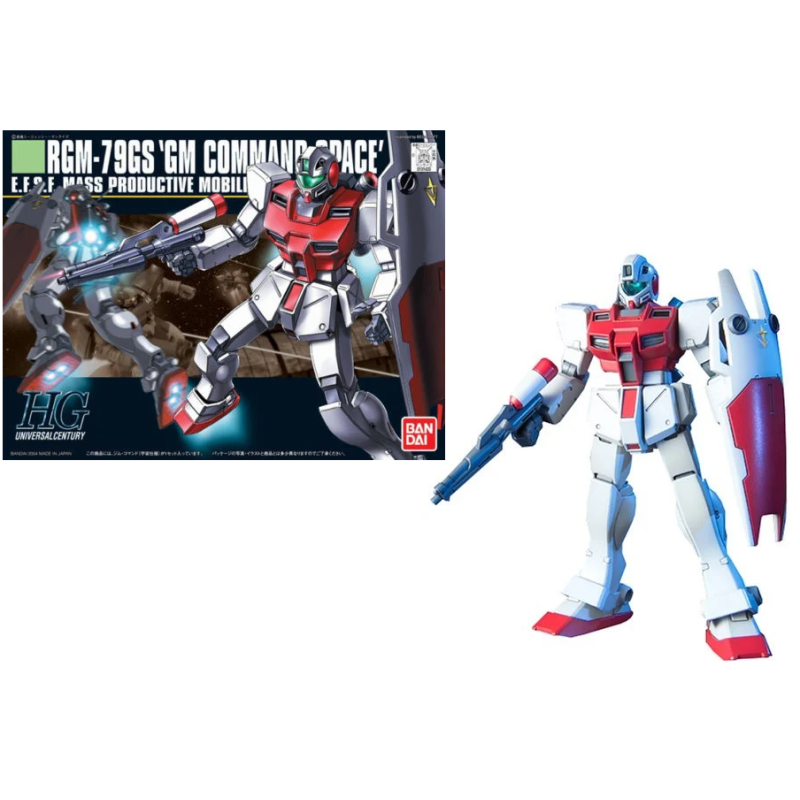 GUNDAM - 1/144 HGUC GM Command Space - Model Kit 13cm GUNDAM - 1/144 HGUC GM Command Space - Model Kit 13cm