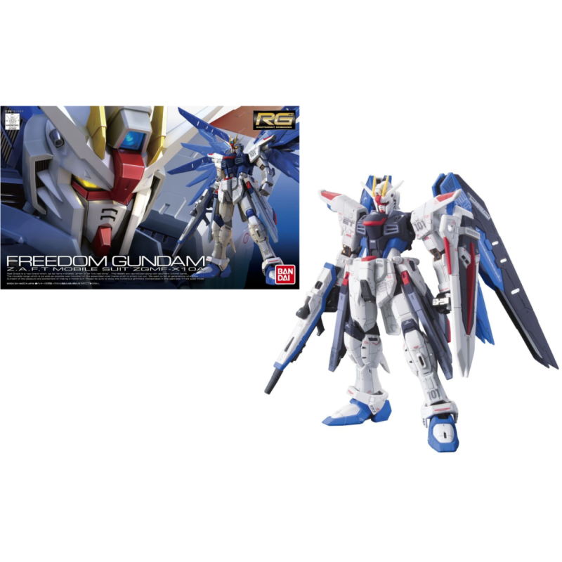GUNDAM - RG 1/144 Freedom Gundam - Model Kit 13cm GUNDAM - RG 1/144 Freedom Gundam - Model Kit 13cm