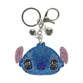 STITCH - Strass - Porte-clés 3D