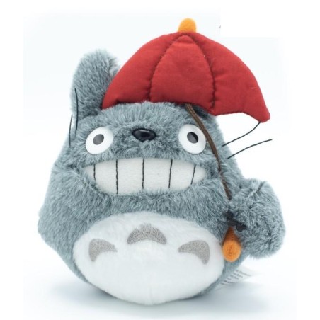 MON VOISIN TOTORO - Totoro Red Umbrella - Peluche 15cm