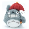 MON VOISIN TOTORO - Totoro Red Umbrella - Peluche 15cm