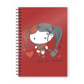 DC COMICS - Harley Quinn Chibi - Notebook spirale A5
