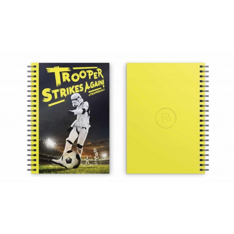 STAR WARS - Trooper Strikes Again! - Notebook spirale A5 STAR WARS - Trooper Strikes Again! - Notebook spirale A5