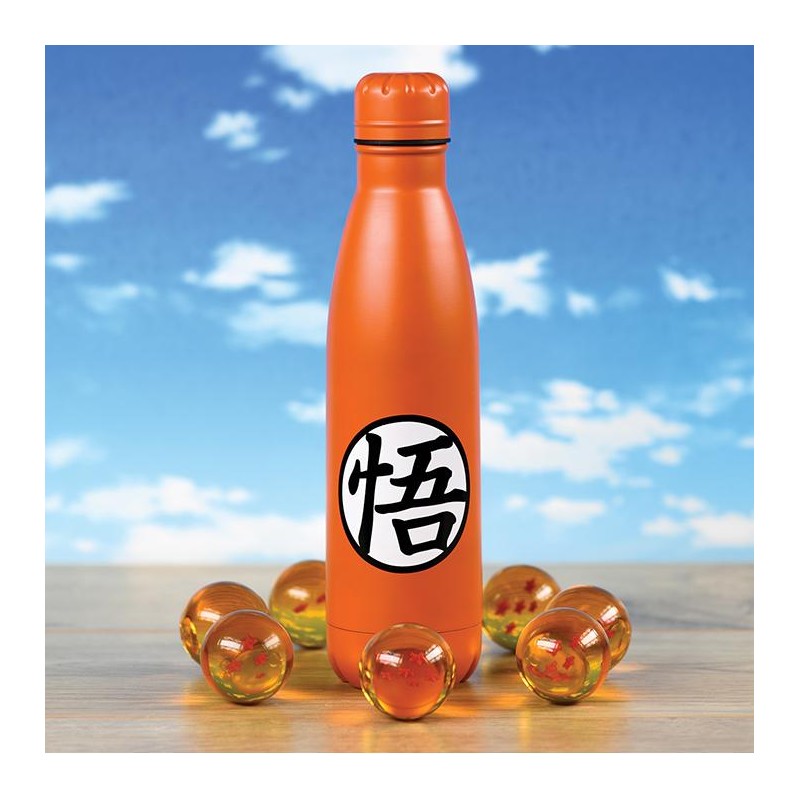 DRAGON BALL Z - Goku Kanji - Bouteille en métal 550ml DRAGON BALL Z - Goku Kanji - Bouteille en métal 550ml