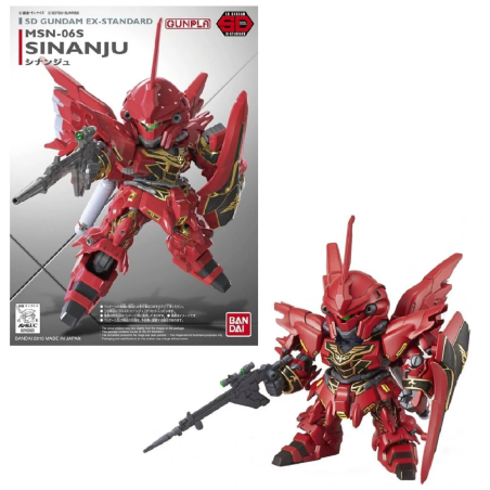 GUNDAM - SD Gundam Ex-Standard 013 Sinanju - Model Kit 8cm