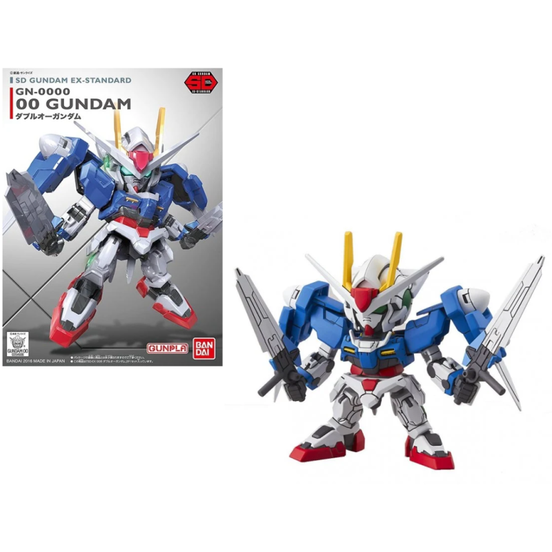 GUNDAM - SD Gundam Ex-Standard 008 OG Gundam - Model Kit 8cm GUNDAM - SD Gundam Ex-Standard 008 OG Gundam - Model Kit 8cm