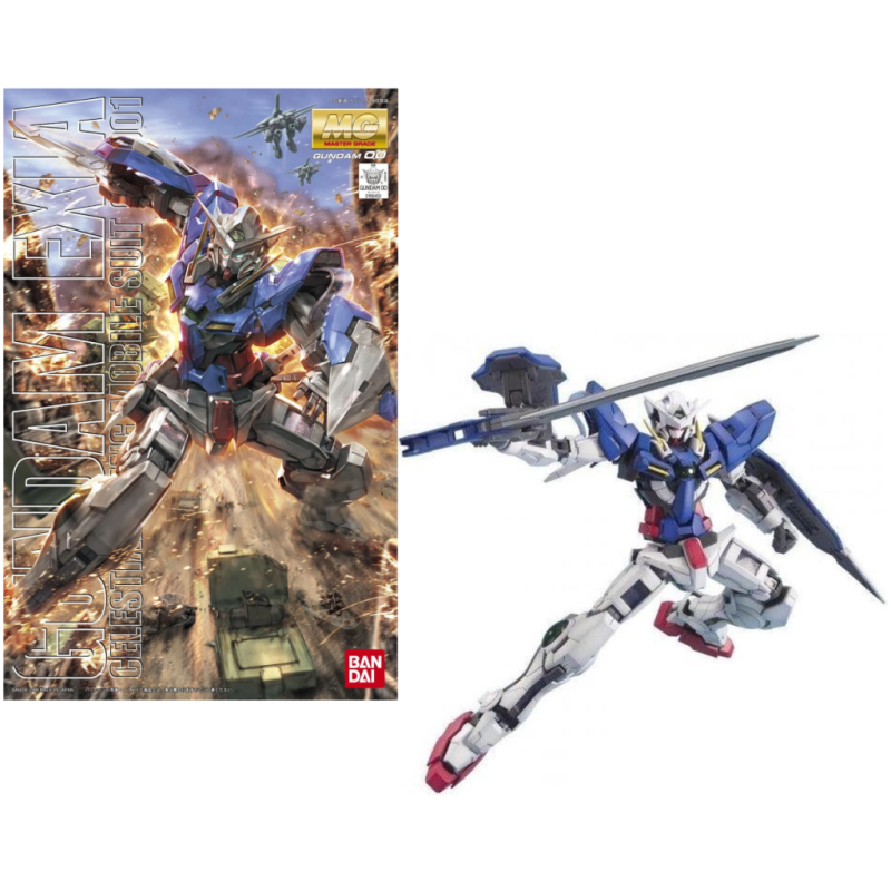 GUNDAM - MG 1/100 Gundam Exia - Model Kit 18cm GUNDAM - MG 1/100 Gundam Exia - Model Kit 18cm