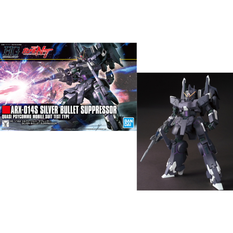 GUNDAM - HGUC 1/144 Silver Bullet Suppressor - Model Kit 13cm GUNDAM - HGUC 1/144 Silver Bullet Suppressor - Model Kit 13cm