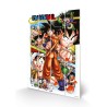 DRAGON BALL Z - Comic Strip Panels - Impression sur bois 40x59cm