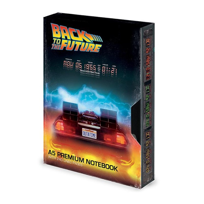 RETOUR VERS LE FUTUR - VHS Great Scott - Notebook A5 Premium RETOUR VERS LE FUTUR - VHS Great Scott - Notebook A5 Premium