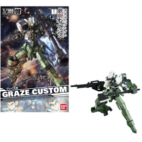 GUNDAM - IBO 1/100 Graze Custom - Model Kit - 8cm