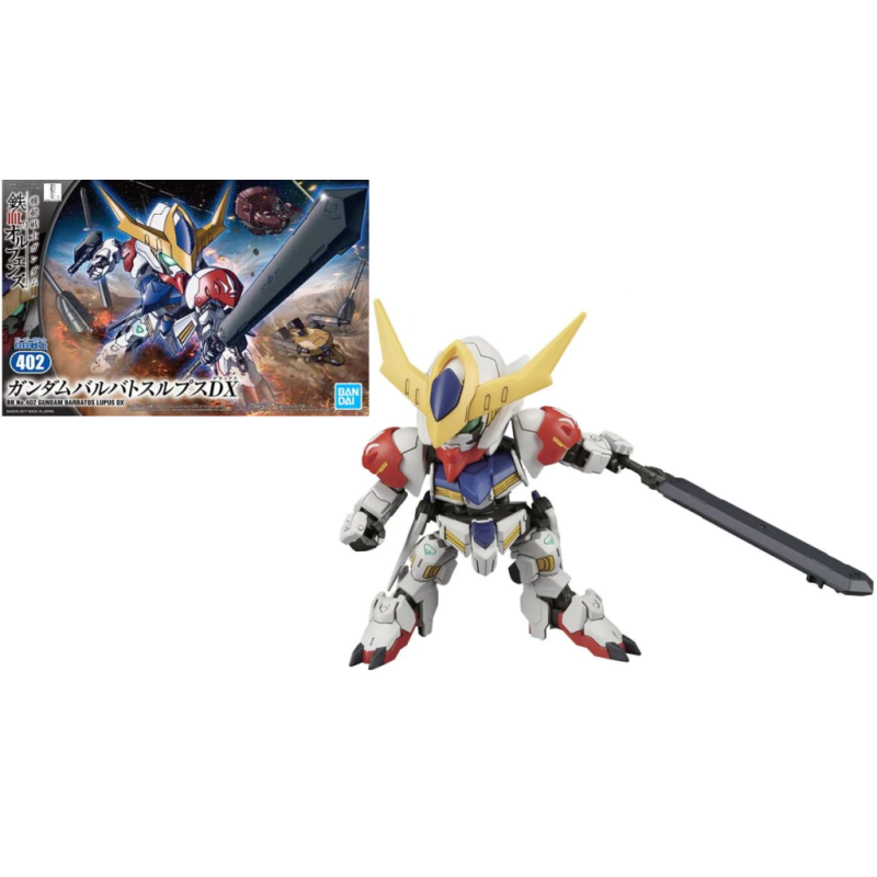 GUNDAM - IBO BB402 Gundam Barbatos Lupus DX - Model Kit - 8cm GUNDAM - IBO BB402 Gundam Barbatos Lupus DX - Model Kit - 8cm