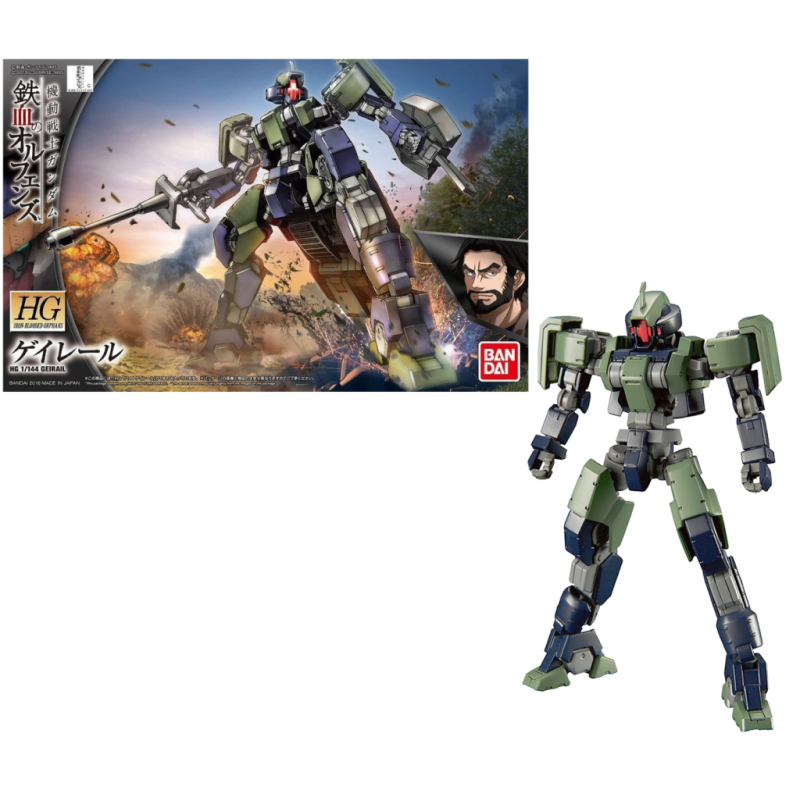 GUNDAM - IBO HG 1/144 Geirail - Model Kit - 13cm GUNDAM - IBO HG 1/144 Geirail - Model Kit - 13cm