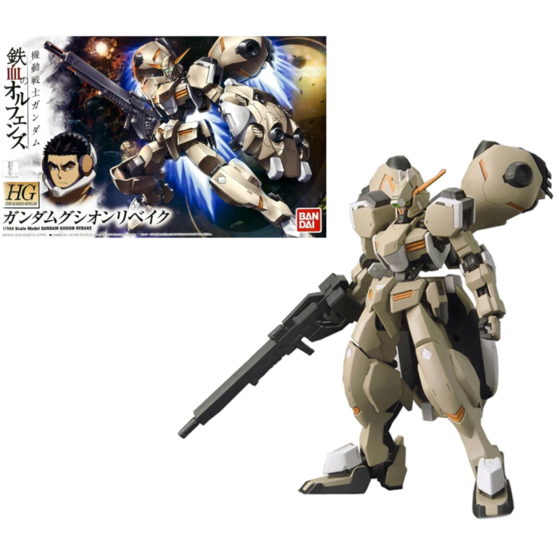 GUNDAM - IBO HG 1/144 Gundam Guzion Rebake - Model Kit - 13cm GUNDAM - IBO HG 1/144 Gundam Guzion Rebake - Model Kit - 13cm