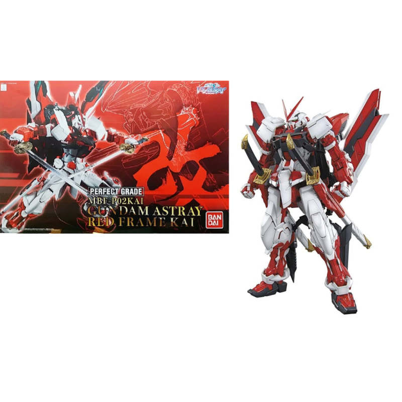 GUNDAM - PG 1/60 Gundam Astray Red Frame Kai - Model Kit - 30cm GUNDAM - PG 1/60 Gundam Astray Red Frame Kai - Model Kit - 30cm