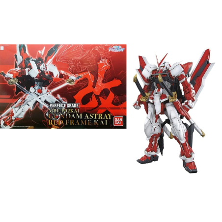 GUNDAM - PG 1/60 Gundam Astray Red Frame Kai - Model Kit - 30cm