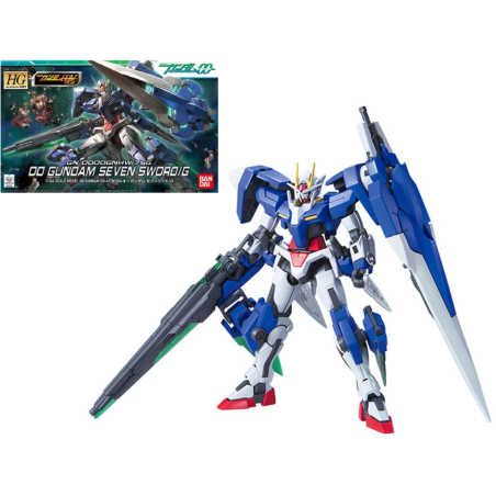 GUNDAM - HG 1/44 OO Gundam Seven Sword/G - Model Kit - 13cm