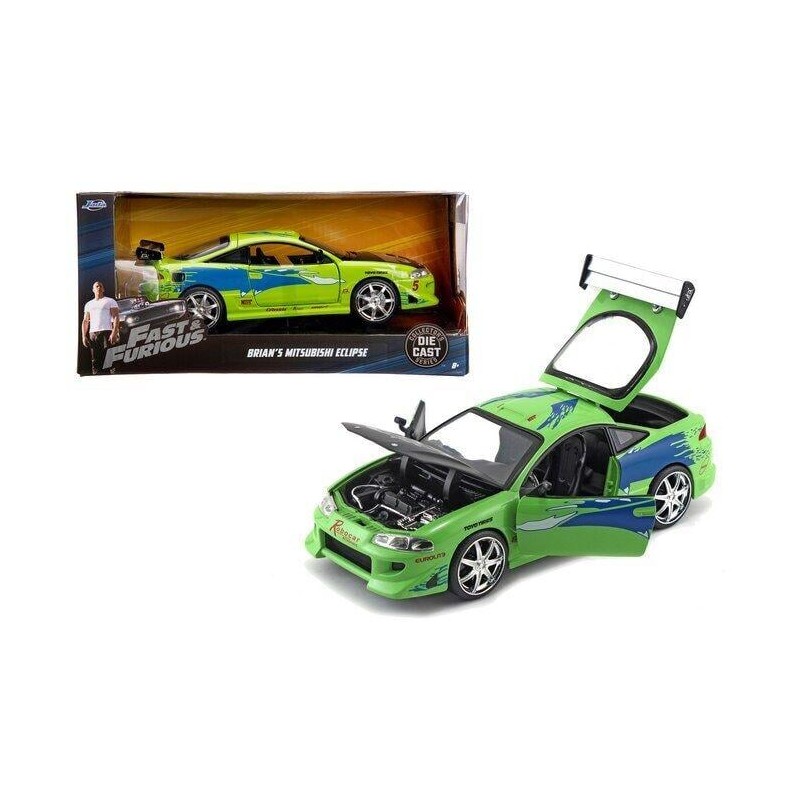 FAST & FURIOUS - 1995 Mitsubishi Eclipse 1:24 FAST & FURIOUS - 1995 Mitsubishi Eclipse 1:24