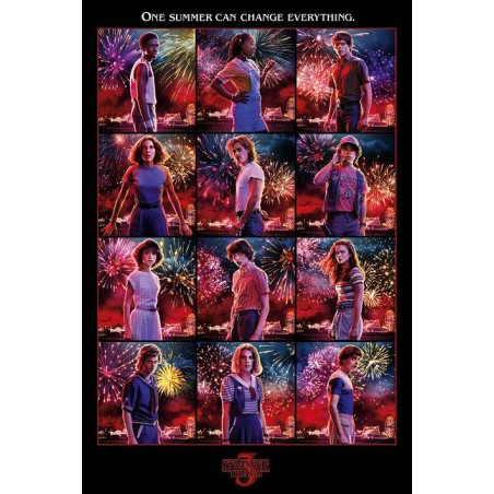 STRANGER THINGS - Poster 61X91 - Character Montage