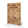 HARRY POTTER - Quidditch at Hogwarts - Impression sur bois 20x29.5