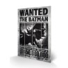 DC COMICS - Batman Arkham Origins Wanted - Impression sur bois 20x29.5
