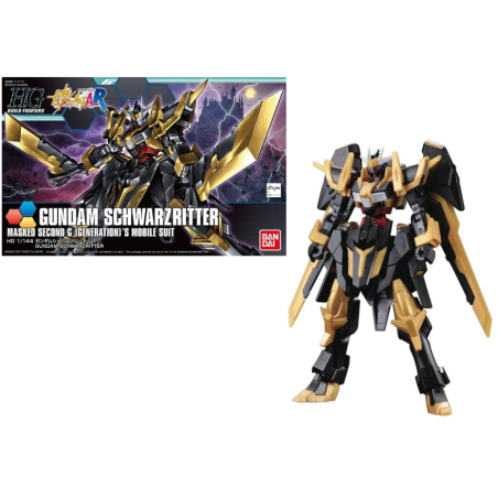 GUNDAM - Model Kit - HGBF Gundam Schwarzritter 1/144
