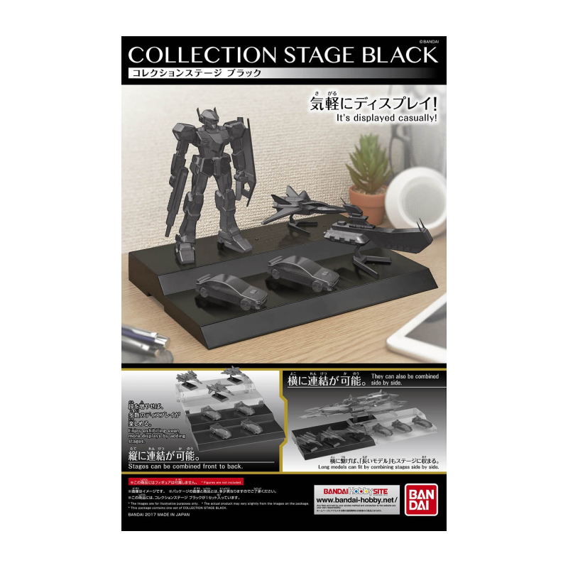 GUNDAM - Model Kit - COLLECTION STAGE BLACK GUNDAM - Model Kit - COLLECTION STAGE BLACK