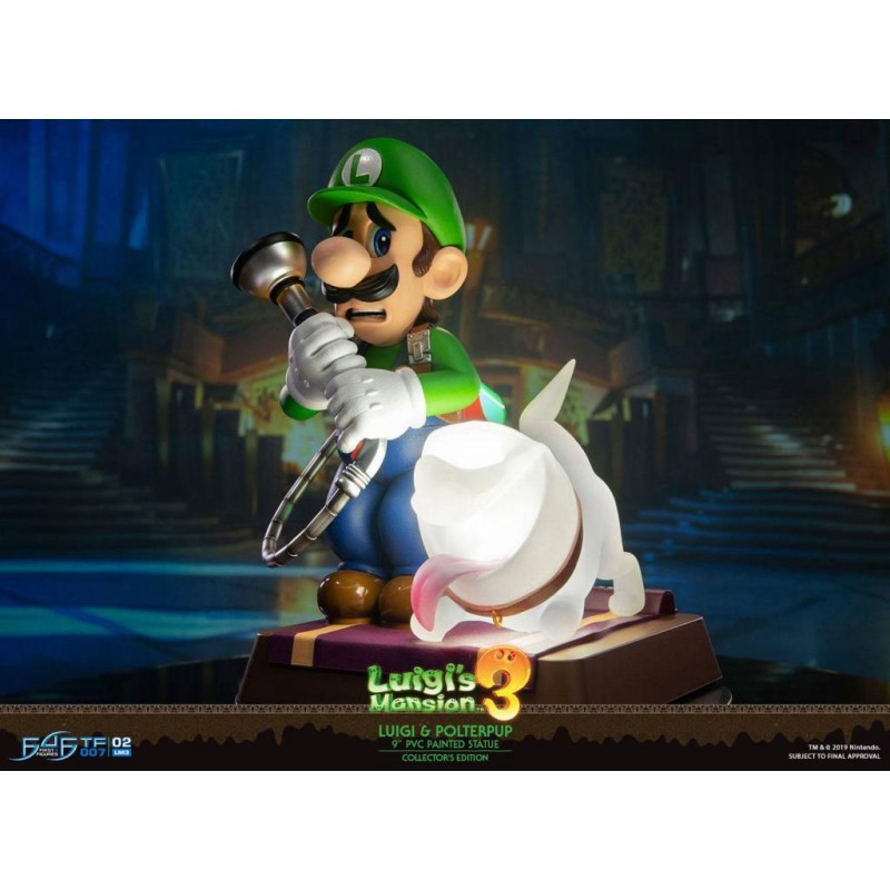 NINTENDO - Luigi's Mansion 3 - Luigi Collector Edition - Figurine 23cm NINTENDO - Luigi's Mansion 3 - Luigi Collector Edition - Figurine 23cm