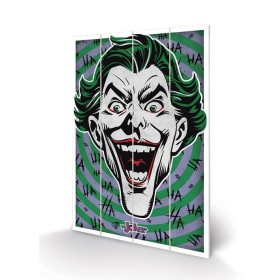 DC COMICS - The Joker HaHaHa - Impression sur bois 40x59cm