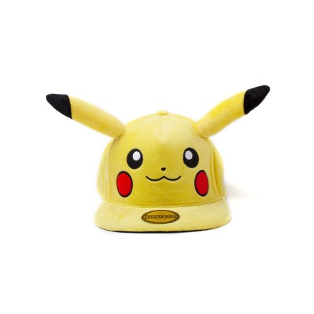 POKEMON - Pikachu - Casquette Novelty Plush
