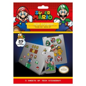 SUPER MARIO - Tech Stickers Pack - Mushroom Kingdom