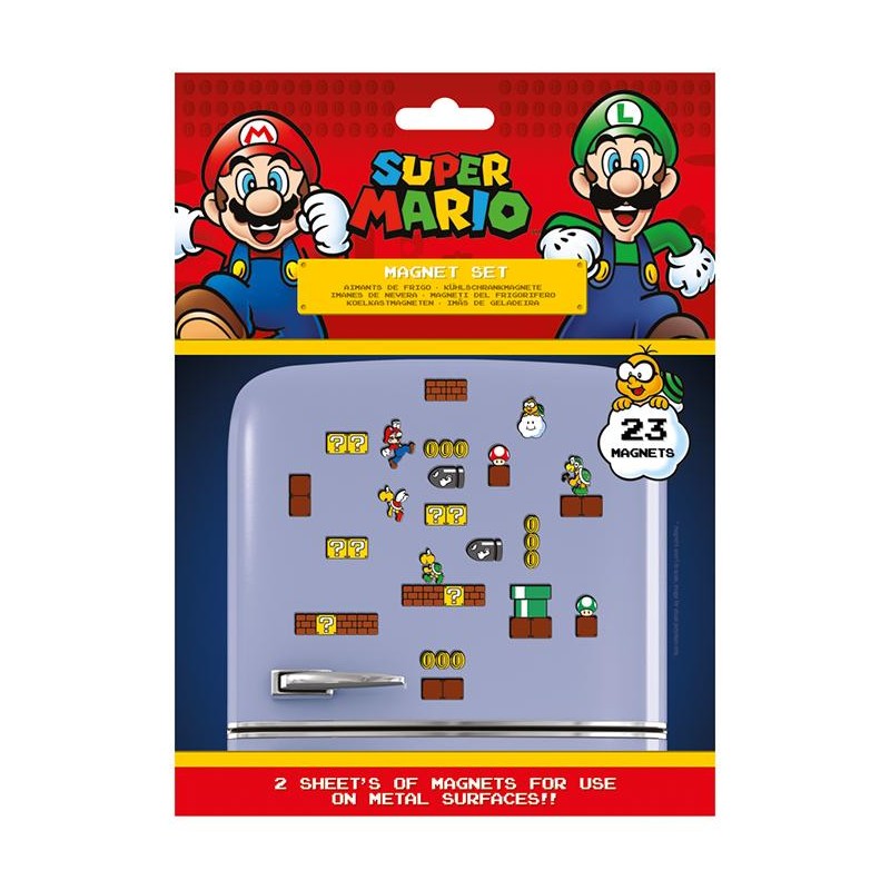 SUPER MARIO - Magnet Set - Mushroom Kingdom SUPER MARIO - Magnet Set - Mushroom Kingdom