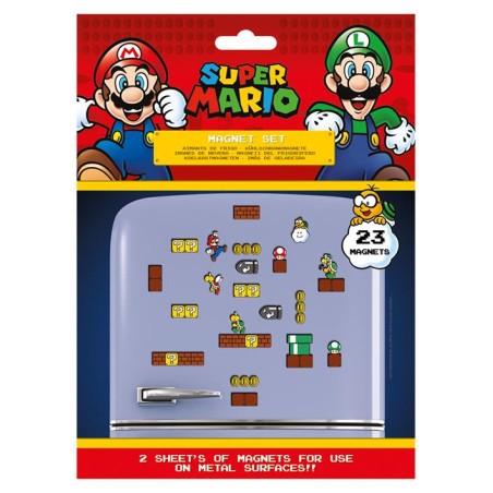 SUPER MARIO - Magnet Set - Mushroom Kingdom