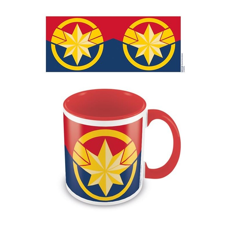 MARVEL - Captain Marvel - Mug intérieur coloré 315ml MARVEL - Captain Marvel - Mug intérieur coloré 315ml