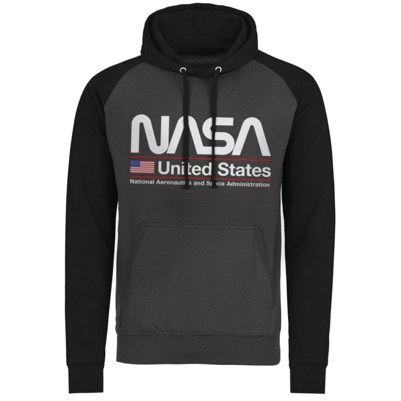 NASA - Baseball Sweat Hoodie - United States - (S) NASA - Baseball Sweat Hoodie - United States - (S)