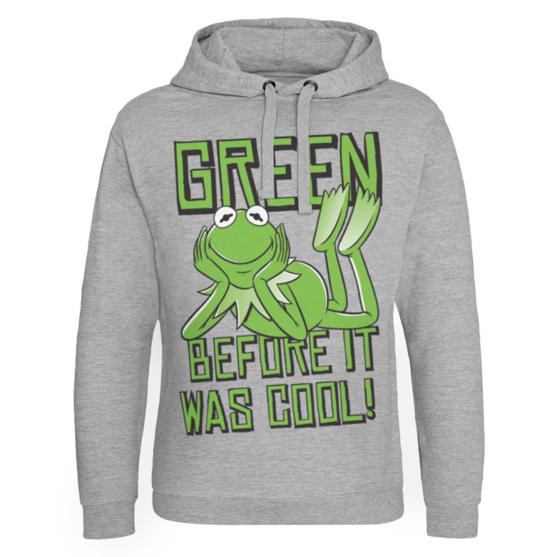 THE MUPPETS - Sweat Hoodie Kermit, Green before it was Cool - (M) THE MUPPETS - Sweat Hoodie Kermit, Green before it was Cool - (M)