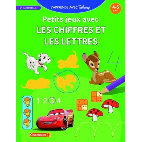 J'apprends avec Disney - Petits jeux - Chiffres et lettres - (4-5 ans)