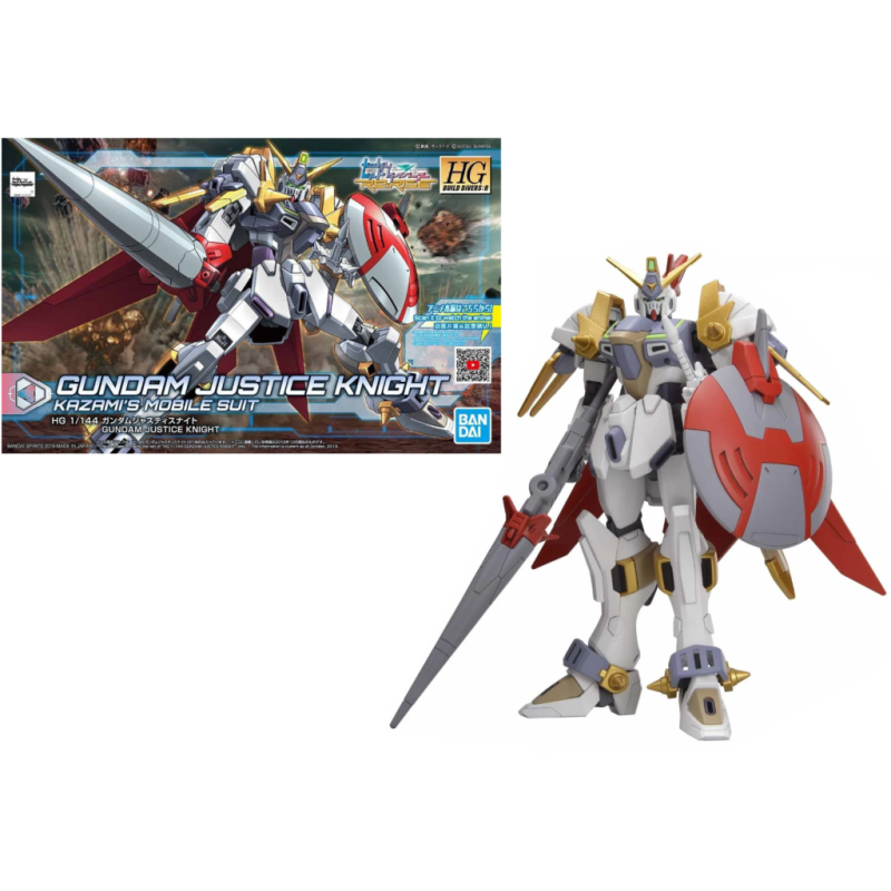GUNDAM - HGBD - Justice Knight - Model Kit - 1/144 - 12.5cm GUNDAM - HGBD - Justice Knight - Model Kit - 1/144 - 12.5cm