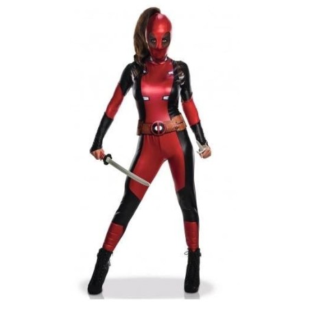 MARVEL - Sexy - Déguisement Adulte - Deadpool - Femme - (M)