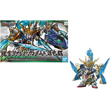 GUNDAM - SD Sangoku Soketsuden Zhao Yun 00 Gundam & Blue Dragon - 8cm