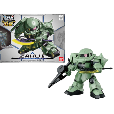 GUNDAM - SD Gundam Cross Silhouette Zaku 2 - 8cm