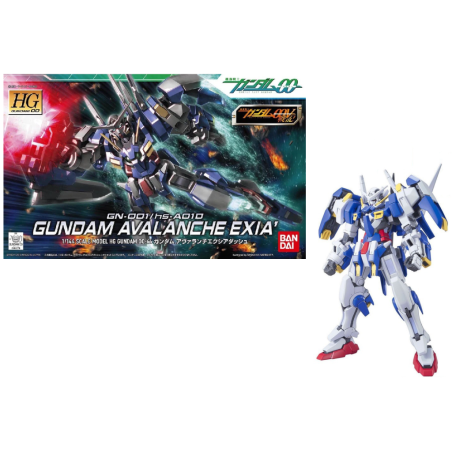 GUNDAM - Model Kit - HG 1/144 - Gundam Avalache Exia Dash - 15cm