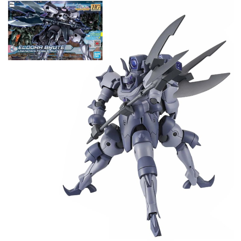 GUNDAM - Model Kit - HGBD 1/144 - Eldora Brute - 15cm GUNDAM - Model Kit - HGBD 1/144 - Eldora Brute - 15cm
