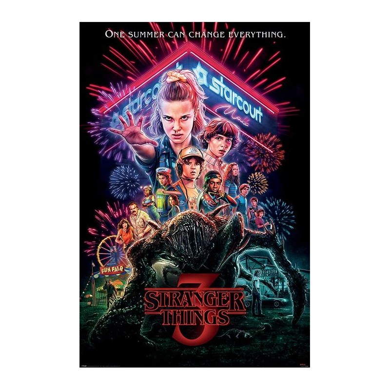 STRANGER THINGS - Poster 61X91 - Summer of 85 STRANGER THINGS - Poster 61X91 - Summer of 85