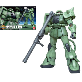 GUNDAM - Model Kit - Megasize - Zaku II Verde - 1/48