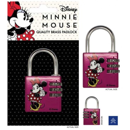 DISNEY - Cadenas avec code - Minnie Mouse