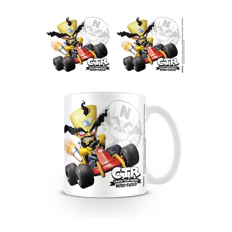 CRASH BANDICOOT - Neo Cortex Emblem - Mug 315ml CRASH BANDICOOT - Neo Cortex Emblem - Mug 315ml