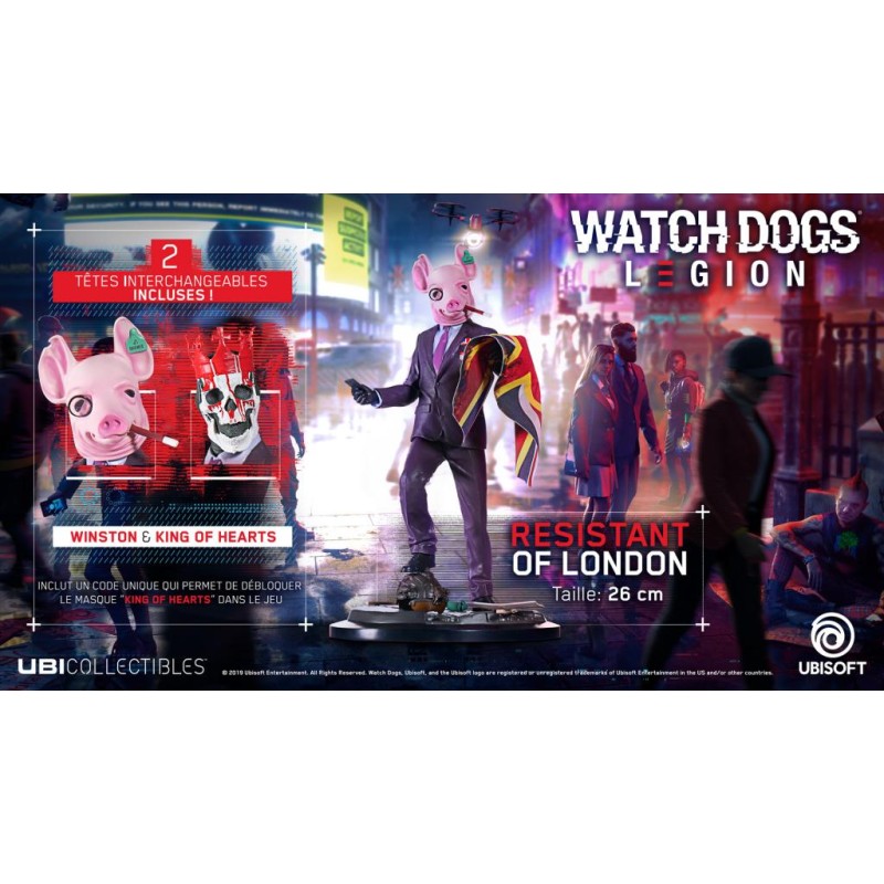 Watch Dogs Legion The Resistant of London Figure Watch Dogs Legion The Resistant of London Figure